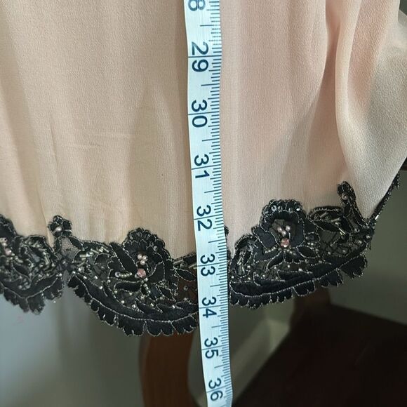 Sue Wong Walt Disney “Alice in Wonderland” 
Black & Rose Lace Trim Dress Size 6 - Picture 9 of 16